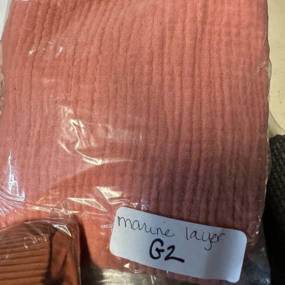 MARINE LAYER JUDE FLUTTER sleeve waffle cottagecore boho womans tank NWT XS - Picture 11 of 11